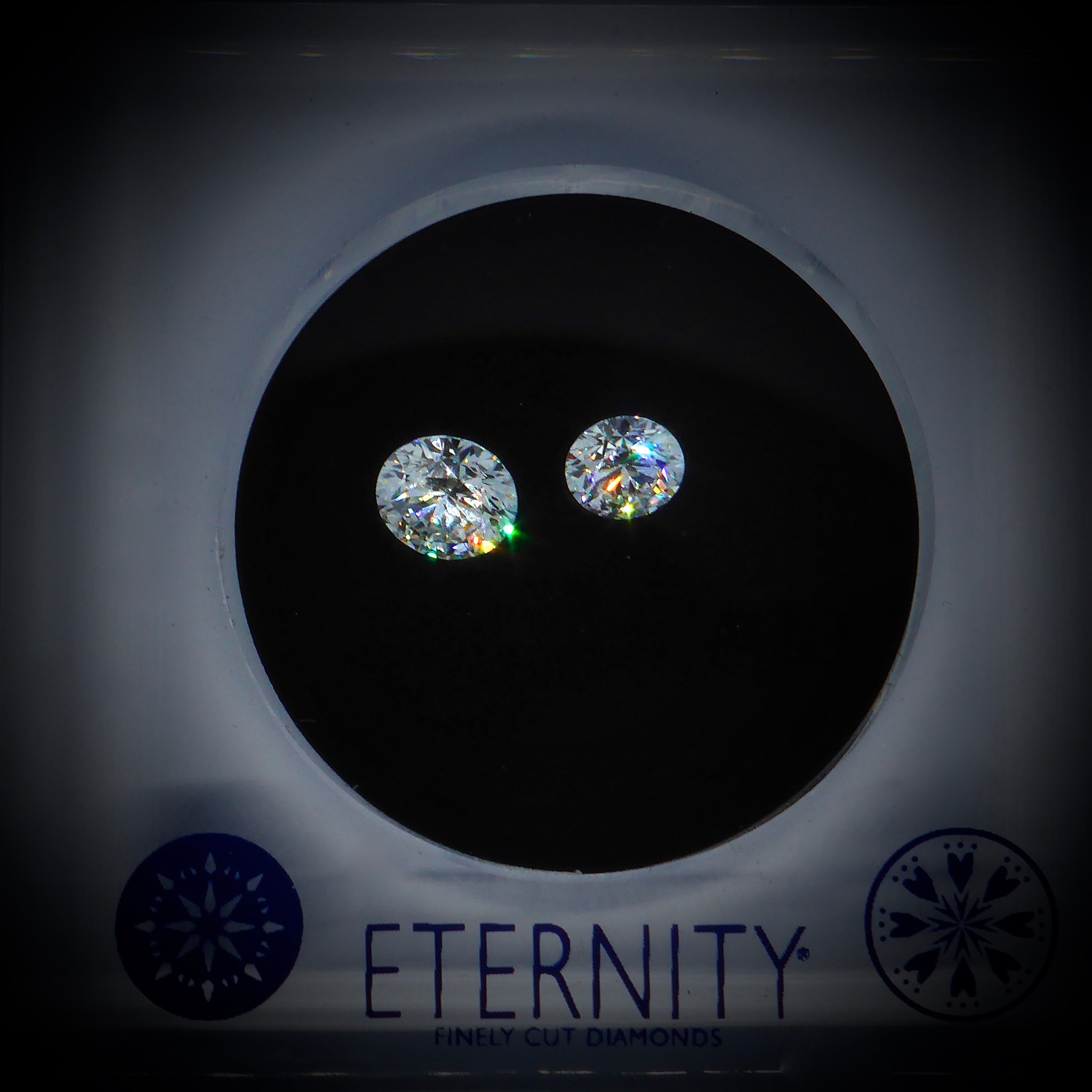 Purchasing diamonds with diamond certificates.