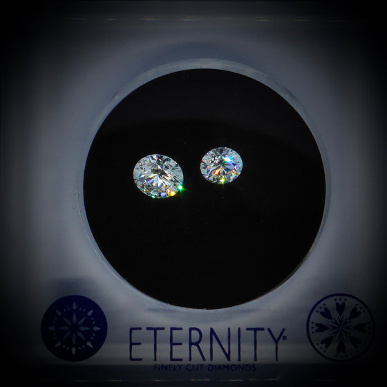 Purchasing diamonds with diamond certificates.