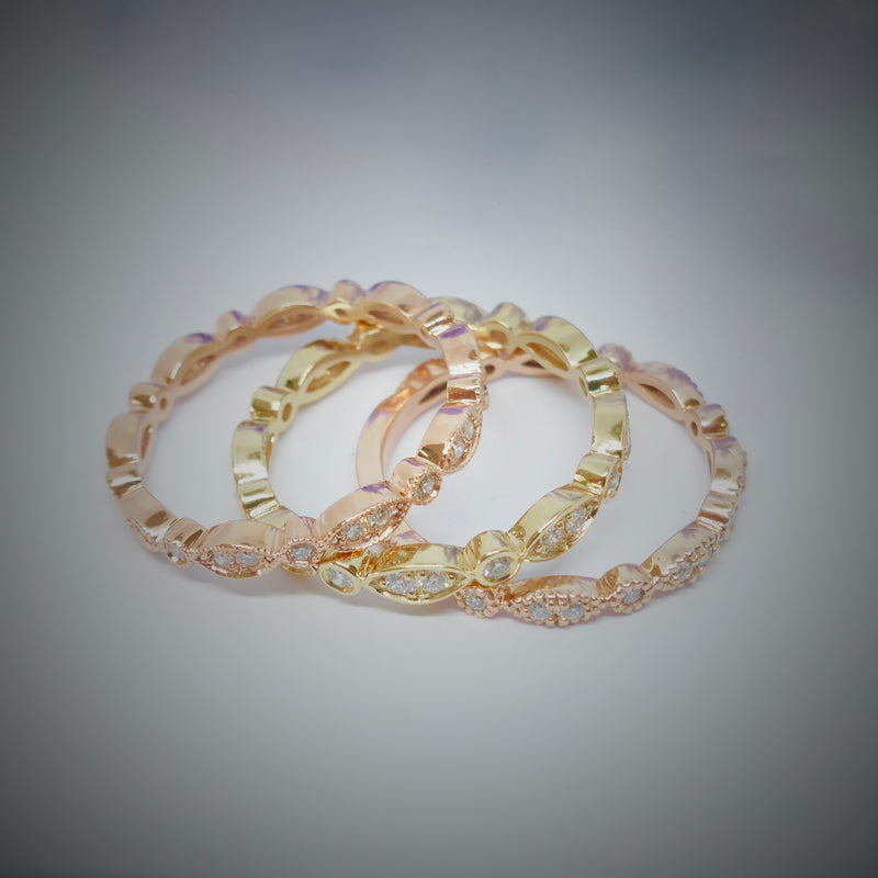 Wedding rings with style and form