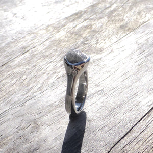Rough Diamond Ring Byron Bay