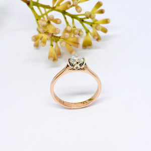 flower engagement ring australia