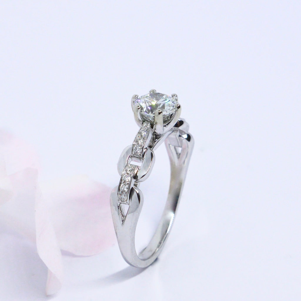 Victorian three stone diamond engagement ring featuring a 1.11 carat… |  Three stone engagement rings, Three stone diamond rings engagement, Antique engagement  rings