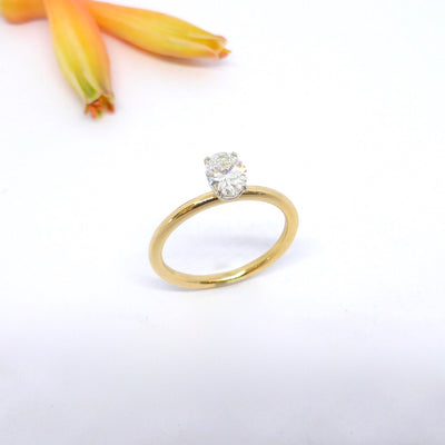 1/2 Carat Diamond Cluster Gold Ring – SommerSparkle